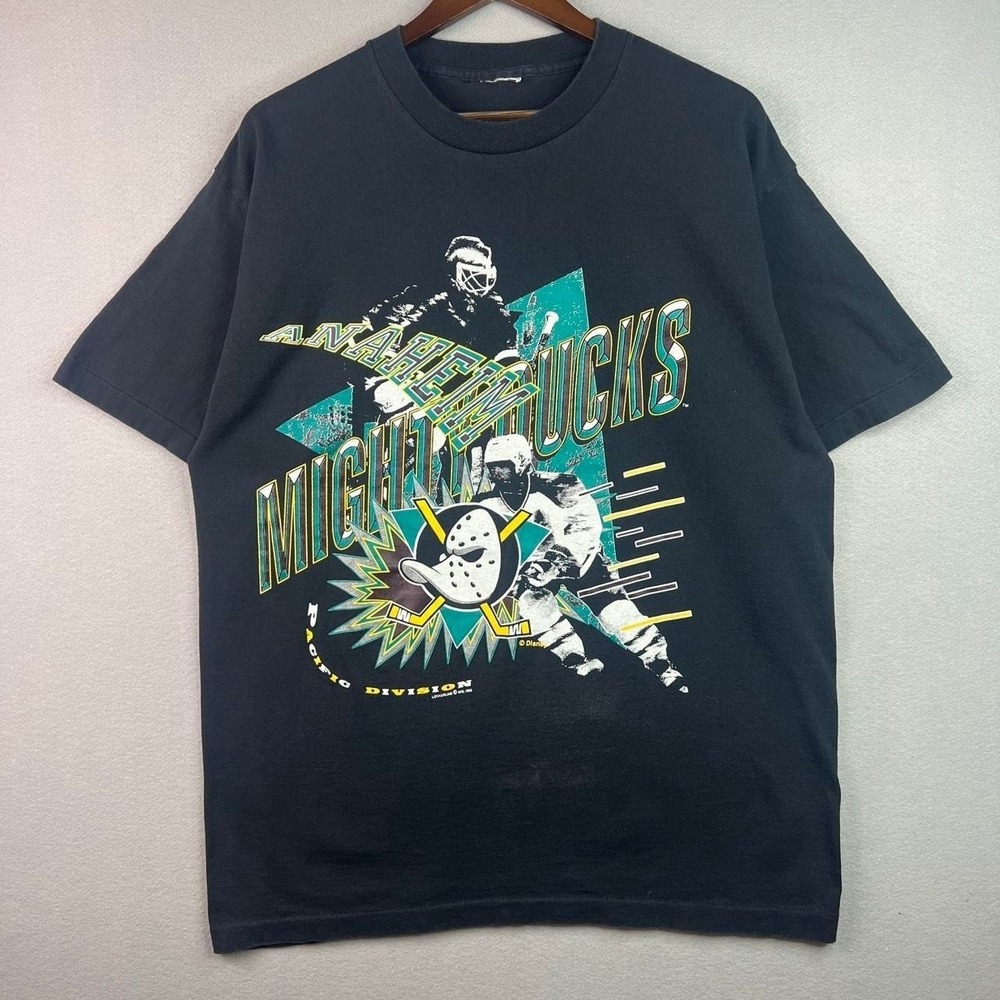 Vintage Anaheim Mighty Ducks Black Tee Shirt